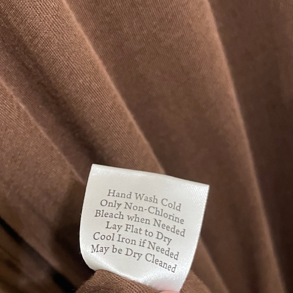 Soft Surroundings Santiago Dress Size Petite Small Brown - Picture 10 of 12
